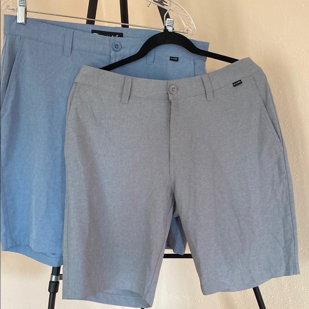 3 pairs men’s Travis Matthew Beck golf shorts sz 34